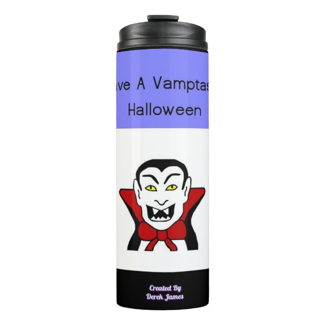 Vamptastic Halloween Thermal Tumbler (Front)