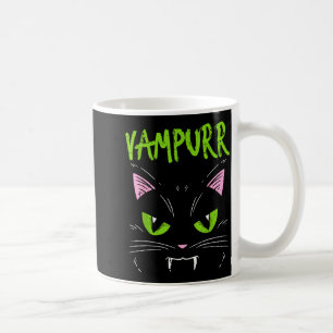 Vampurr Vamre Cat Funny Halloween Animal Men Women Coffee Mug