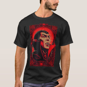 Vamre Dracula Gothic Horror Art -halloween Vamre F T-Shirt