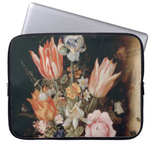 Van den Berghe’s Flowers laptop sleeve