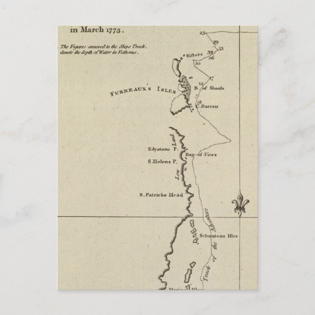 Van Diemen Land, Australia Postcard (Front)