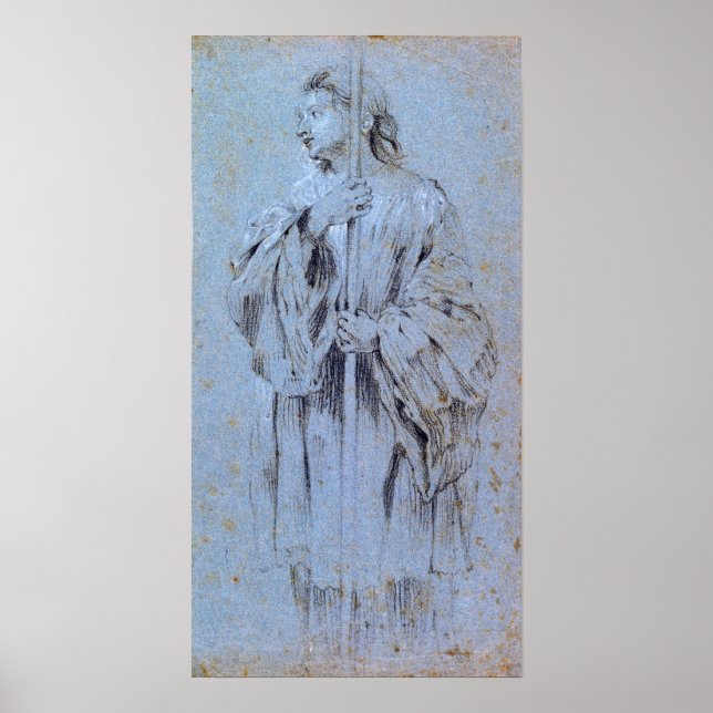 Van Dyck - A Young Acolyte Bearing A Staff Poster (Front)