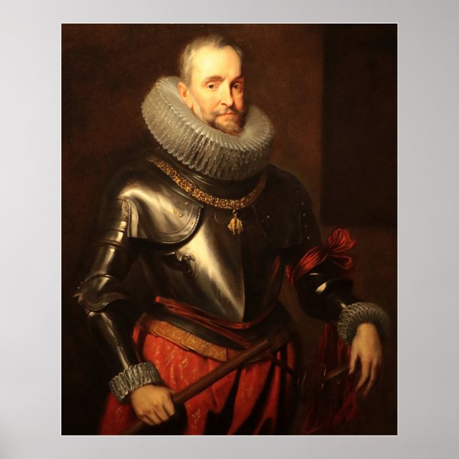 Van Dyck - Ambrogio Spinola Show Court Painter Poster (Front)