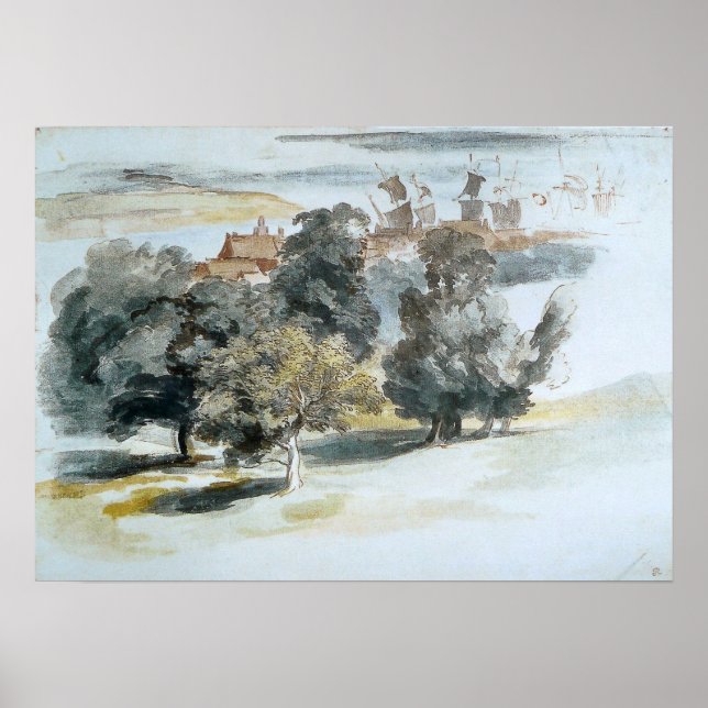 Van Dyck - An English Landscape Poster (Front)