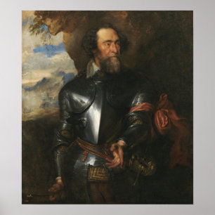 Van Dyck - Count Enrique De Bergh Poster