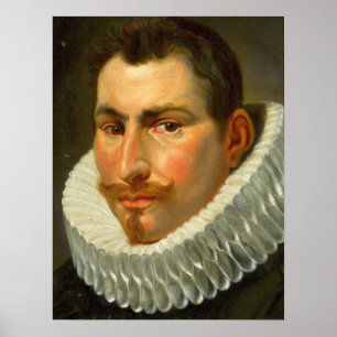Van Dyck - Head Of A Man In A Frill Poster