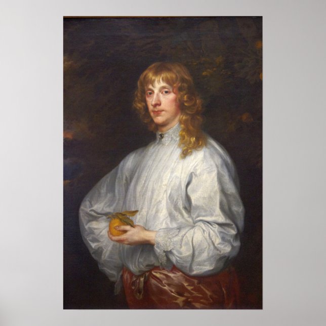 Van Dyck - James Stuart Louvre Poster (Front)