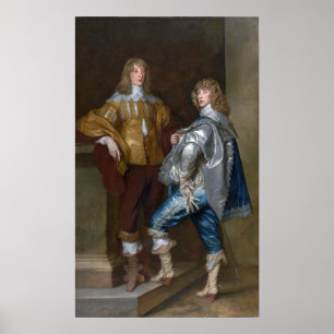 Van Dyck - John Stuart And Brother Bernard Stuart Poster