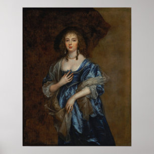 Van Dyck - Lady Traditionally Identified As Anne … Poster
