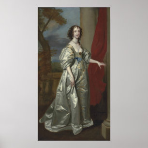 Van Dyck - Margaret Smith Later Lady Herbert Poster