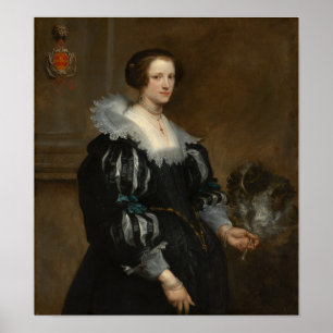 Van Dyck - Portrait Of Anna Wake Poster