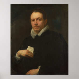 Van Dyck - Portrait Of Giovanni Battista Cattaneo Poster