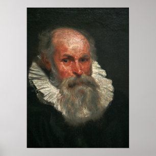 Van Dyck - Portrait Of Old Man Poster