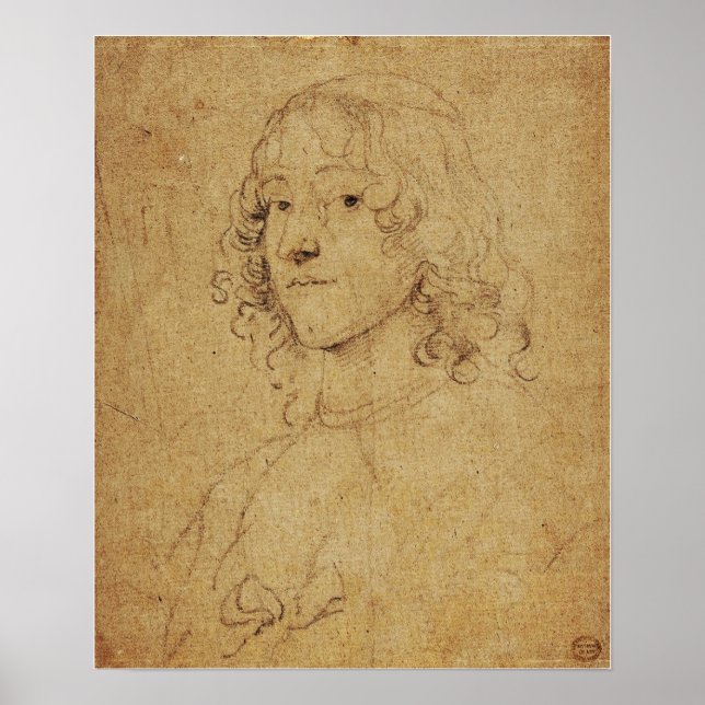 Van Dyck - Portrait Study Poster (Front)