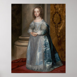 Van Dyck - Princess Mary Daughter Of Charles I Poster