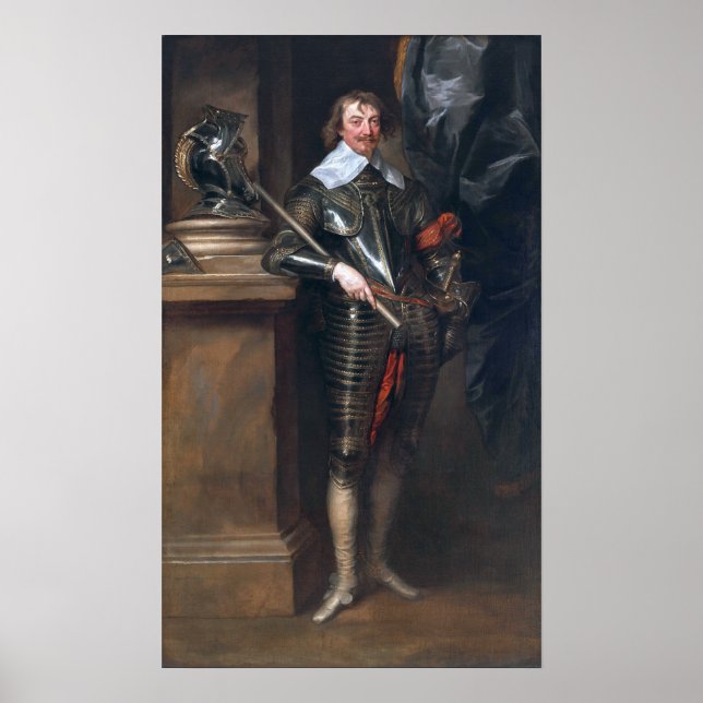 Van Dyck - Robert Rich Second Earl Of Warwick Poster (Front)