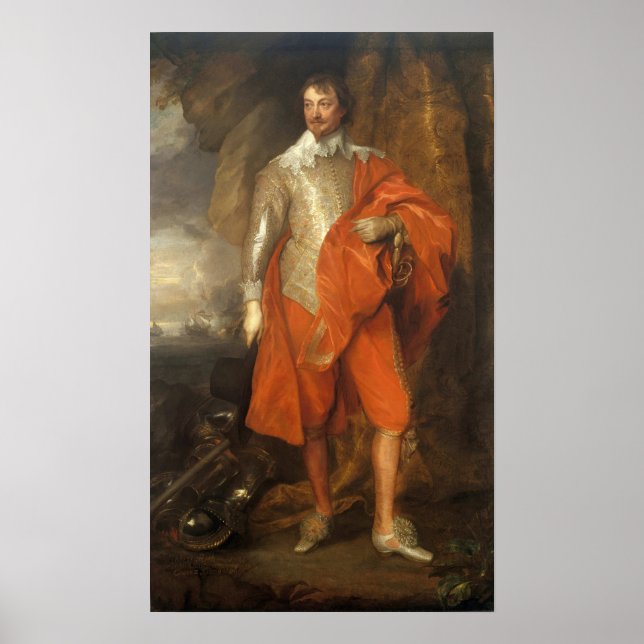Van Dyck - Robert Rich Second Earl Of Warwick Poster (Front)