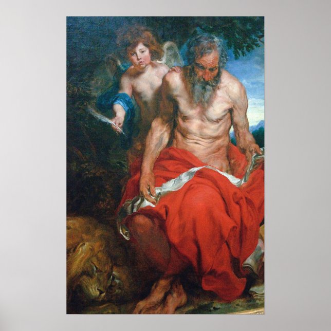 Van Dyck - Saint Jerome Poster (Front)