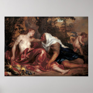 Van Dyck - Vertumnus And Pomona Poster
