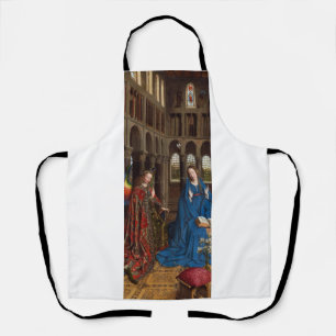 Van Eyck’s Annunciation Premium Cathedral Light Apron
