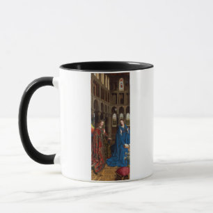 Van Eyck’s Annunciation Premium Cathedral Light Mug