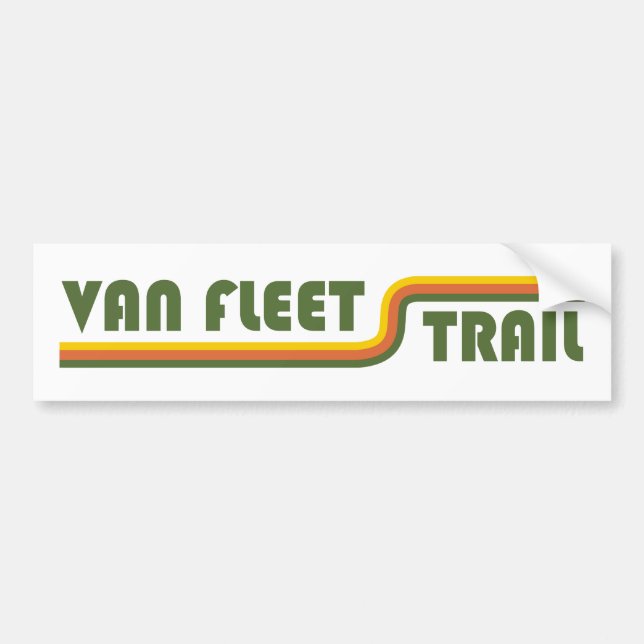 Van Fleet Trail Florida Bumper Sticker (Front)