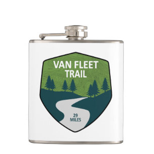 Van Fleet Trail Florida Hip Flask