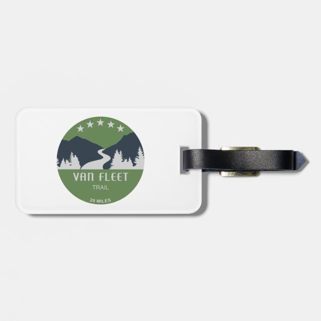 Van Fleet Trail Florida Luggage Tag (Back Horizontal)