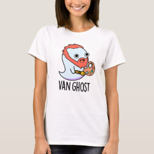 Van Ghost Funny Artist Ghost Pun  T-Shirt