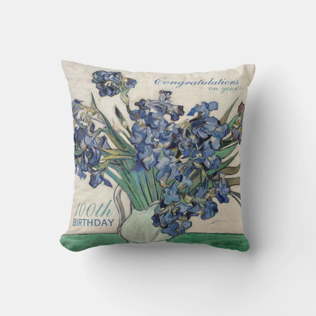 Van Gogh 100th Birthday Celebration Pillow (Front)