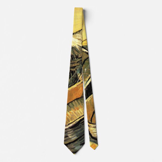 Van Gogh; A Pair of Leather Clogs Tie (Front)