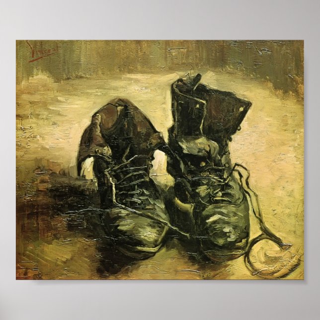 Van Gogh - A Pair of Shoes Poster (Front)