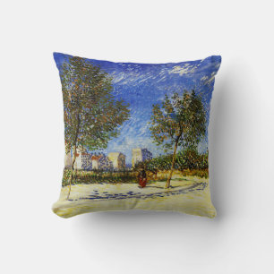 Van Gogh - A Suburb of Paris Cushion