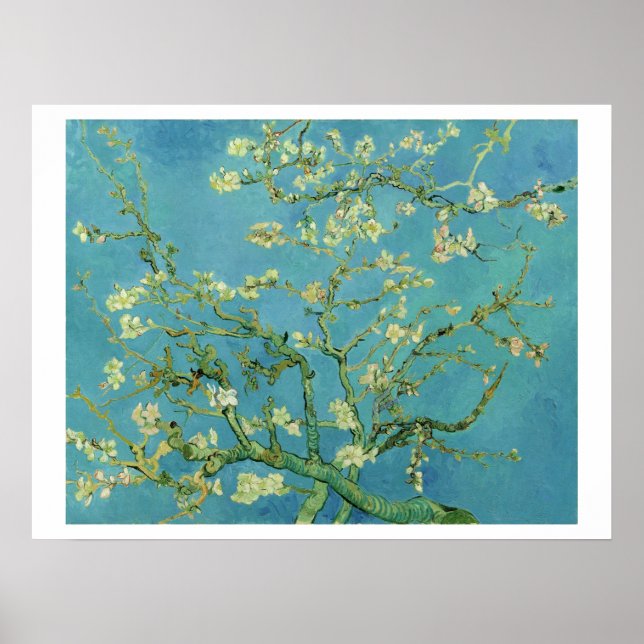Van Gogh | Almond Blossom | 1890 Poster (Front)