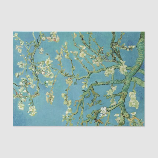 Van Gogh | Almond Blossom | 1890 Tissue Paper (Front)