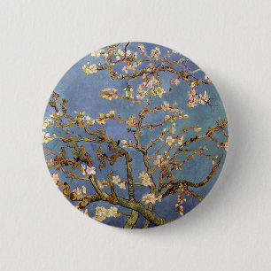 Van Gogh Almond Blossom 6 Cm Round Badge