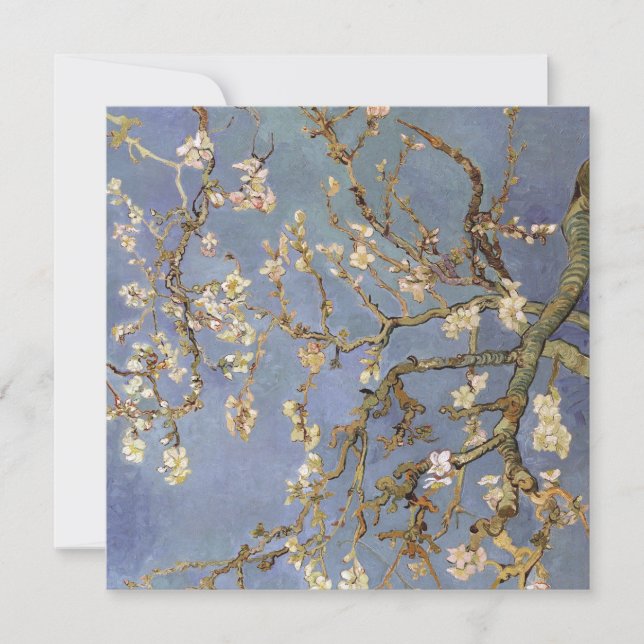 Van Gogh Almond Blossom Holiday Card (Front)