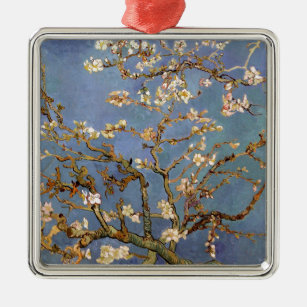 Van Gogh Almond Blossom Metal Tree Decoration