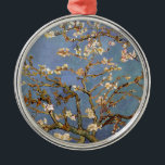 Van Gogh Almond Blossom Metal Tree Decoration<br><div class="desc">Vincent Van Gogh Nature Painting Series - Almond Blossom in Blue Tones</div>