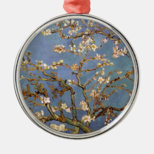 Van Gogh Almond Blossom Metal Tree Decoration