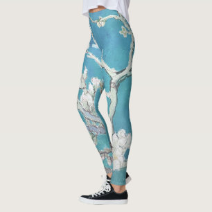 Van Gogh Almond Blossom Painting Leggings