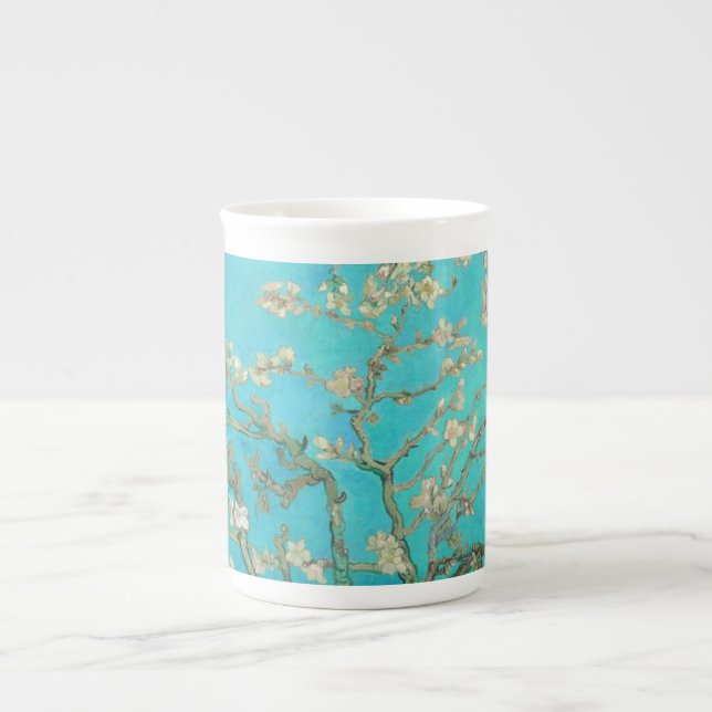 Van Gogh Almond Blossoms Bone China Mug (Front)
