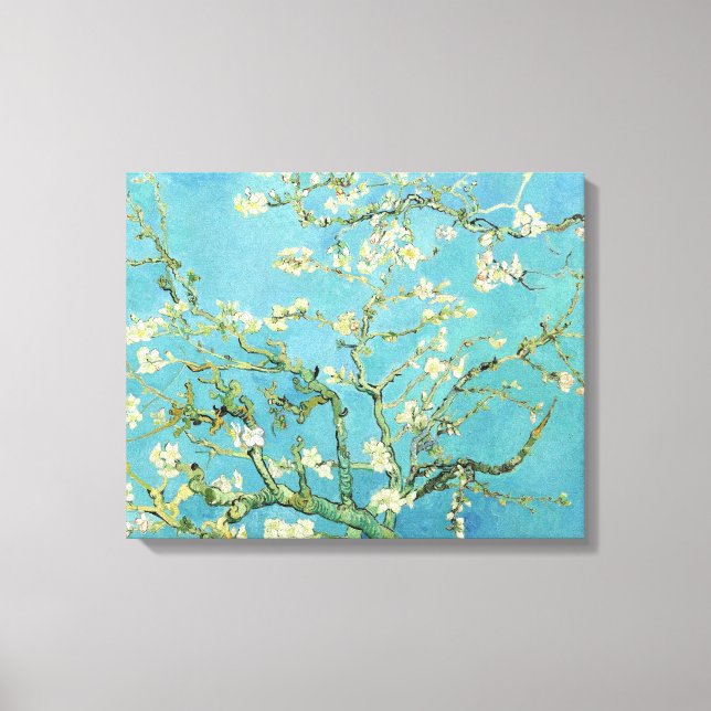 Van Gogh Almond Blossoms Canvas Print (Front)
