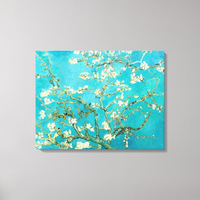 Van Gogh Almond Blossoms Canvas Print (Front)