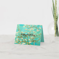 VAN GOGH "Almond Blossoms" Classic Birthday