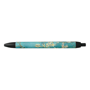 Van Gogh Almond Blossoms Classic Impressionism Black Ink Pen