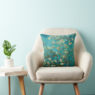Van Gogh Almond Blossoms Classic Impressionism Cushion
