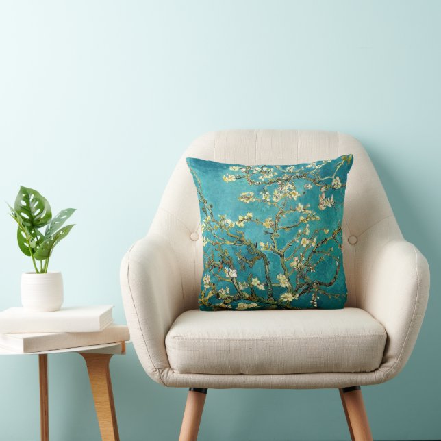 Van Gogh Almond Blossoms Classic Impressionism Cushion (Chair)