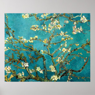 Van Gogh Almond Blossoms Classic Impressionism Poster