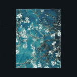 Van Gogh Almond Blossoms : Dark Teal Fleece Blanket<br><div class="desc">Artist: Vincent Van Gogh Title: Almond Blossoms Altered by 2sweet4wordsDesigns/ PureVintage Love Almond Blossoms Dark Teal Background Blanket: Wrap yourself in the artistic beauty of Vincent Van Gogh's Almond Blossoms with our Almond Blossoms Dark Teal Background Blanket. The iconic painting takes on a captivating new dimension against a backdrop of...</div>